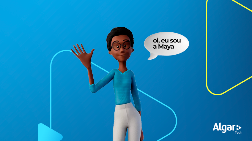 Atendimento em Libras: conheça a Maya, a intérprete da Algar Tech